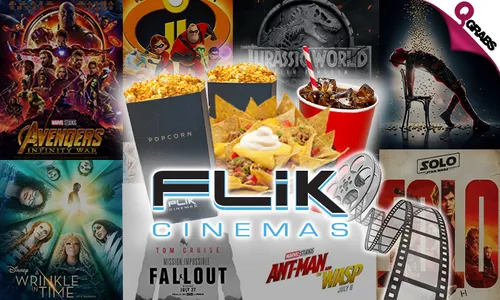 Latest Blockbusters at FLIK Cinemas, Lagoona Mall with Popcorn, Drinks & Snacks!